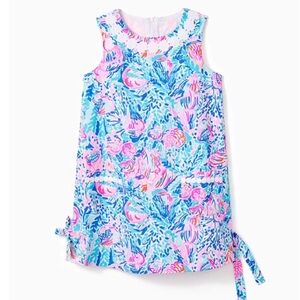 Lilly Pulitzer Treasure Trove Girls Classic Lilly Shift Dress
